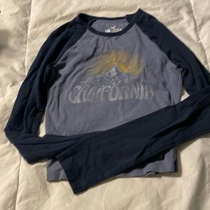 Hi lister California baby tee long sleeve XXS